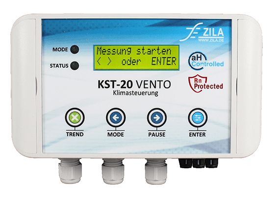 KST-20 Vento/RN zum Entfeuchten, Lüften und Radon-Lüften