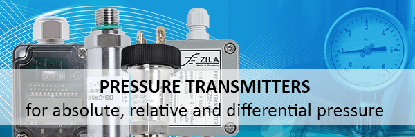 Pressure transmitters for absolute, relative and differential pressure.