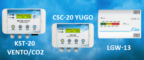 Lüftungssteuerungen mit CO2 Sensor