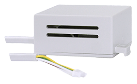 KS17 digital climate sensor in grey housing with connector