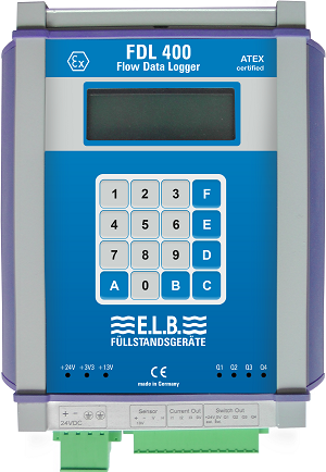 Transmitter for level and flow velocity measurement