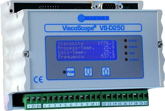 Transmitter für Viskoscope