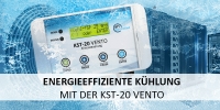 Energie-effiziente Kühlung von Elektroräumen mit der Klimasteuerung KST-20 Vento