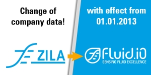 Information about change of company from ZILA to Fluid.iO
