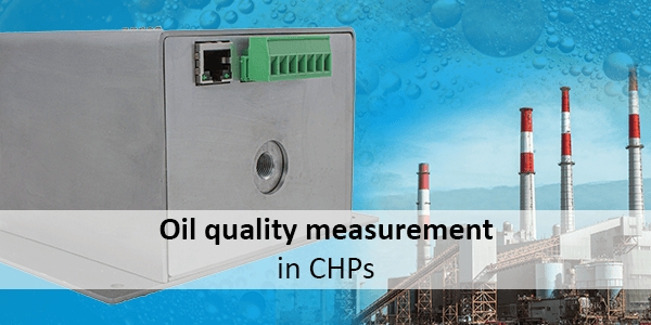 New sensor solution: Oil quality measurement in CHPs