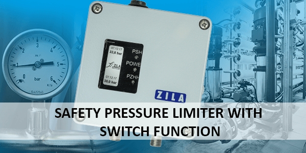 DW500: Safety pressure limiter with switch function