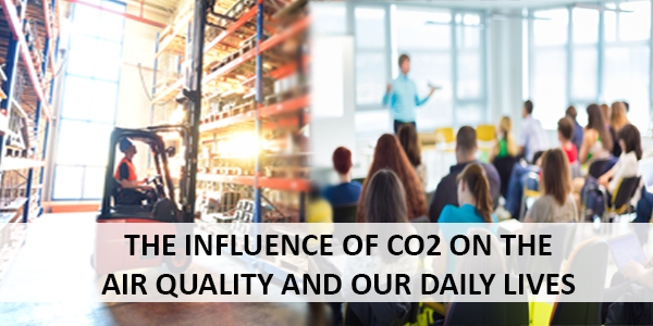 The influence of CO2 on the air quality and our daily lives