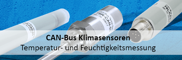 Übersicht Sensoren mit CANopen Bus in verschiedenen Bauformen