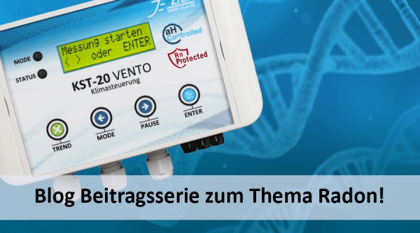 Blog-Beitragsserie zum Thema Radon